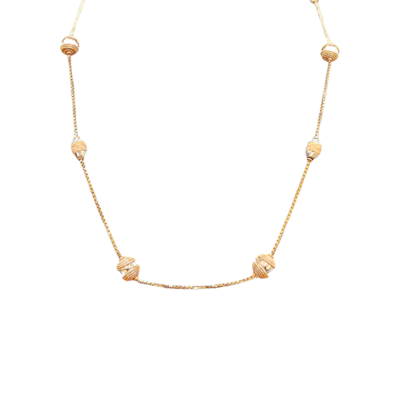 Mangal Royal Striking Studded Yard Chain For Women