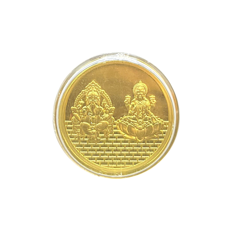 Mangal Royal Laxmi or Ganesh Gold Coin